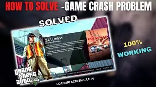 Gta V : HOW TO FIX GAME CRASH AFTER UPDATING | STORY MODE CRASH FIX WHILE STARTING