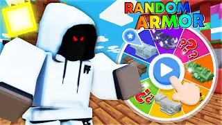 The Random Armour CHALLENGE V2.. (Roblox Bedwars)