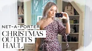 CHRISTMAS DAY OUTFITS HAUL AND TRY ON FROM NETAPORTER | INTHEFROW