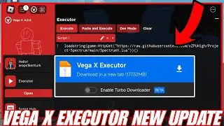 Vega X Executor Mobile New Update v620 | Better Fluxus Executor , Delta Executor & Codex & Arceus X