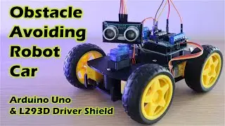 Obstacle Avoiding Robot Car Using An Arduino