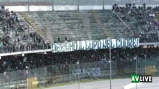 "Abbiamo il lupo nel cuore": la Curva Sud contesta l'Avellino