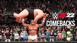 WWE 2K22 | All Comebacks