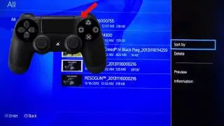 How To Delete Clip Recordings On PS4 - Playstation 4 Tutorial