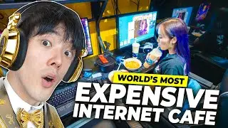 I Went to the World's Most LUXURIOUS Internet Cafe!