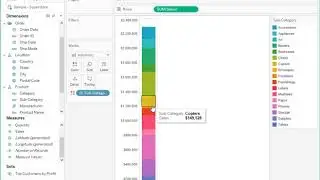 How to create equal sized segments in a Stacked Bar chart in Tableau