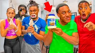 MAYONNAISE ICE CREAM PRANK ON JASON , K2 & BRI…🍦😂