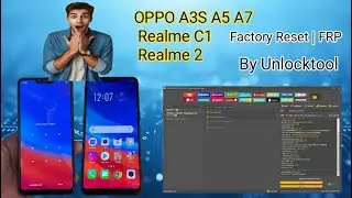 Oppo A3s CPH1803  CPH1805   Oppo A5 CPH1809 Oppo A7 CPH1901  PBFM00 Realme C1 RMX1811 Realme 2 RMX18