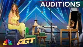 INVISIBLE Magician Olive FREAKS OUT The Judges! | Auditions | AGT 2024