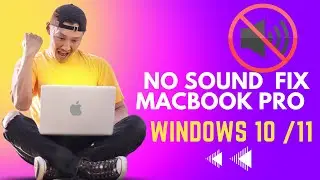 No Sound Fixing Mac Book Pro- After Installing windows 10