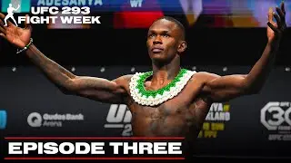 Israel Adesanya Promises To Knock Sean Strickland Out Cold | UFC 293 ALL ACCESS EP.3