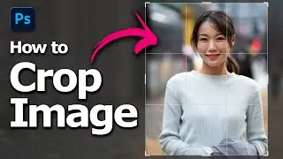 How to crop image in Photoshop using Crop Tool Shortcut C