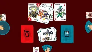 Clawful Villains - Card Game ( Super Quick Overview )