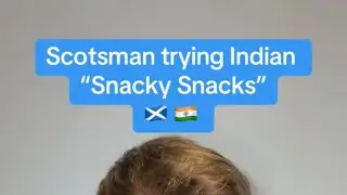 Scotsman trying Indian “Snacky Snacks” #snacks #india #scotland #foodie #foryou