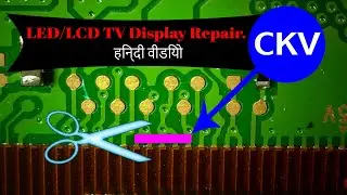 LED/LCD TV Screen repair video.#Hindi