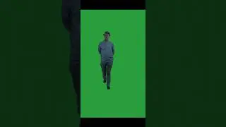 free green screen human walking #short