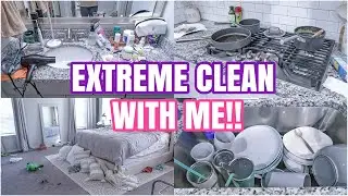 EXTREME CLEANING MOTIVATION 2024 | MESSY HOUSE TRANSFORMATION | REAL LIFE MESS