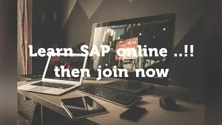 SAP ONLINE TRAINING