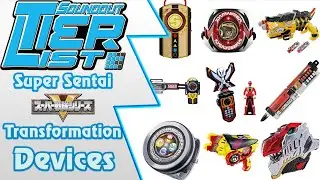 Ranking Every Main Super Sentai Transformation Device! [Soundout12 Tier List]