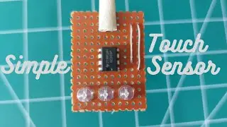 How to make touch sensor // Amazing project using 555 ic