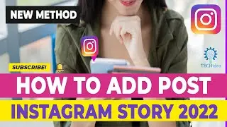 How to Add Post to Instagram Story 2024 [New Method] (Easy & Quick Guide)