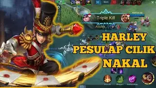 SI PESULAP CILIK HARLEY!!! || ASSASIN/MAGE TERSAKIT SEASON 17 INI - MOBILE LEGENDS