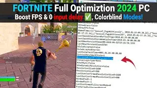 How to Fix FPS Drops & Reduce Input Lag in Fortnite (Updated 2024) | Get Max FPS Boost in Fortnite