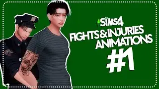 Sims 4 Animation Pack | Fights & Injuries #1 (FREE ACCESS)