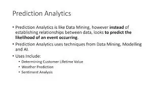 Theory - Data Mining