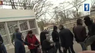 БЛОКИРОВАНИЕ ОЛЕГА ЦАРЕВА В ОДЕССЕ