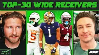 TOP 30 WRs FOR THE 2024 NFL DRAFT | NFL Stock Exchange