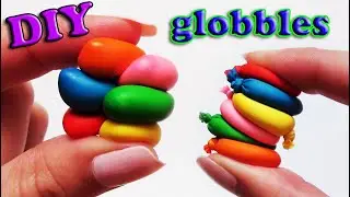 Антистресс Мини Липкие Шарики globbles / Как Сделать Антистресс Шарики / DIY How to make globbles