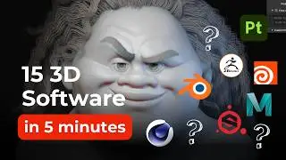 15 3D Software Packages Explained in 4 Minutes