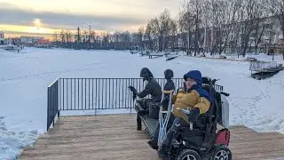 Мартовский влог с прогулки | Целый год на Caterwil GTS 4WD