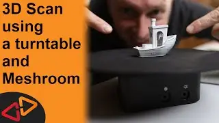 Photogrammetry - Using a turntable for 3D scanning