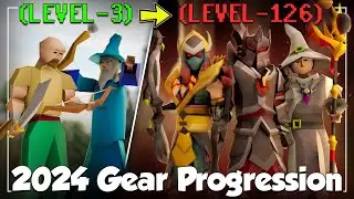 FULL OSRS Gear Progression Guide For ALL Styles 2024