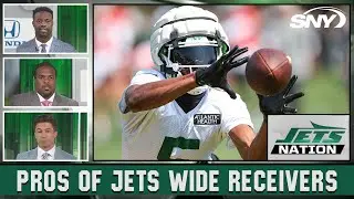 Whats the upside of Garrett Wilson and Mike Williams? | Jets Nation | SNY