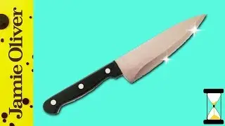 How to Sharpen a Knife | Jamie’s 1 Minute Tips