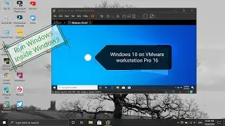 How to Install Windows 10 in VMware workstation pro 16 latest 2020 Set up windows 10