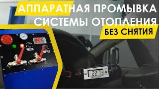 Промывка системы отопления автомобиля БЕЗ СНЯТИЯ радиатора!