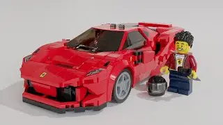 LEGO Ferrari F8 Tributo Speedbuild