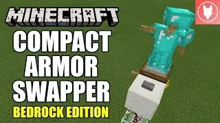 Minecraft Bedrock - Compact Armor Swapper Tutorial ( Xbox / MCPE / Windows 10 / Switch )