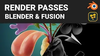 Blender & Fusion render passes (basics)