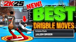 BEST DRIBBLE MOVES in NBA 2K25! FASTEST DRIBBLE MOVES 2K25! HOW TO SPEEDBOOST in NBA 2K25