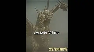 Godzilla Villains Edit #godzillaxkongthenewempire #godzilla #villains