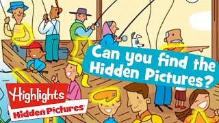 Hidden Pictures Puzzle #1 | 2020 | Can You Find All The Objects?  | Highlights Kids