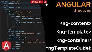 Angular ng-content, ng-container, ng-template and ngTemplateOutlet implementation | angular tutorial