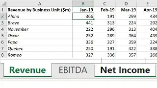 Freeze panes across selected sheets