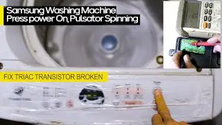 Repair Samsung Washing Error  power On works immediately