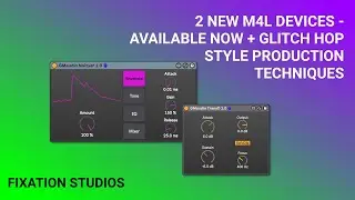 New M4L Devices - GMaudio Noizyer + TransD - Explanation & Examples